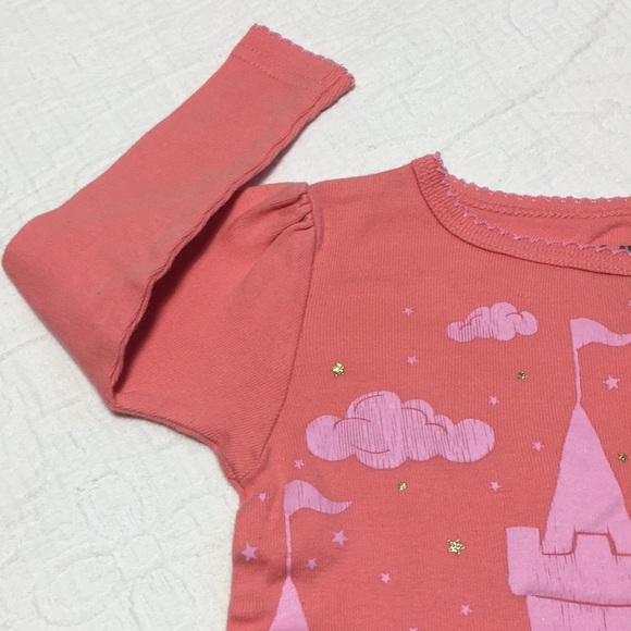 12m (5/$20) Peachy Sparkly Unicorn Top by Carter’s - Picture 4 of 8